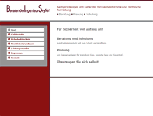 Tablet Screenshot of ingenieurseyfert.de